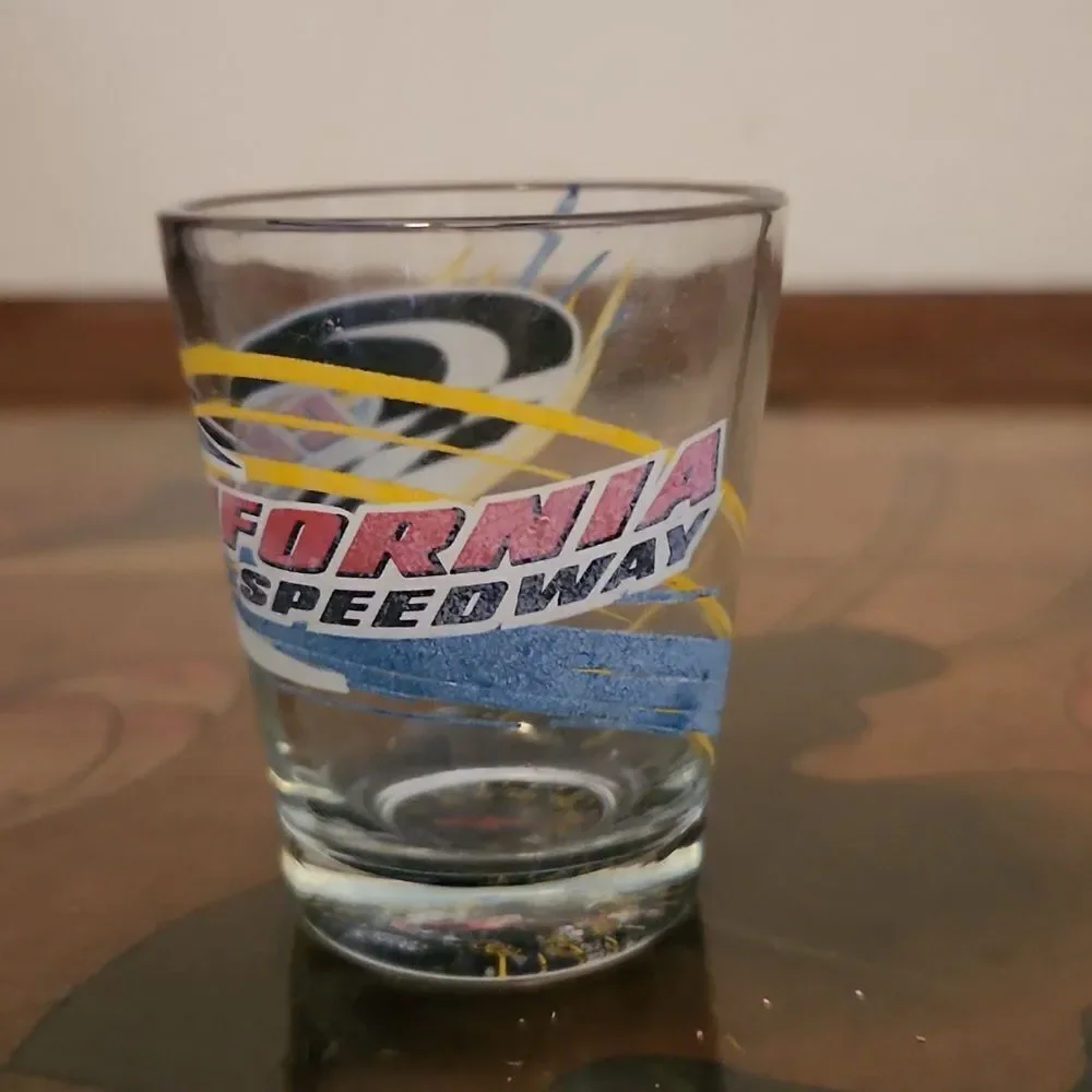 California Speedway Shot Glass